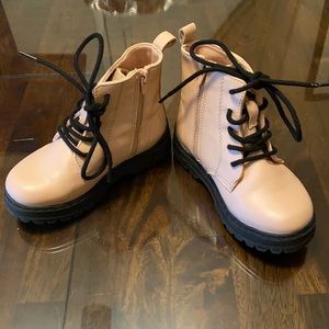 Zara Pink Baby Boots